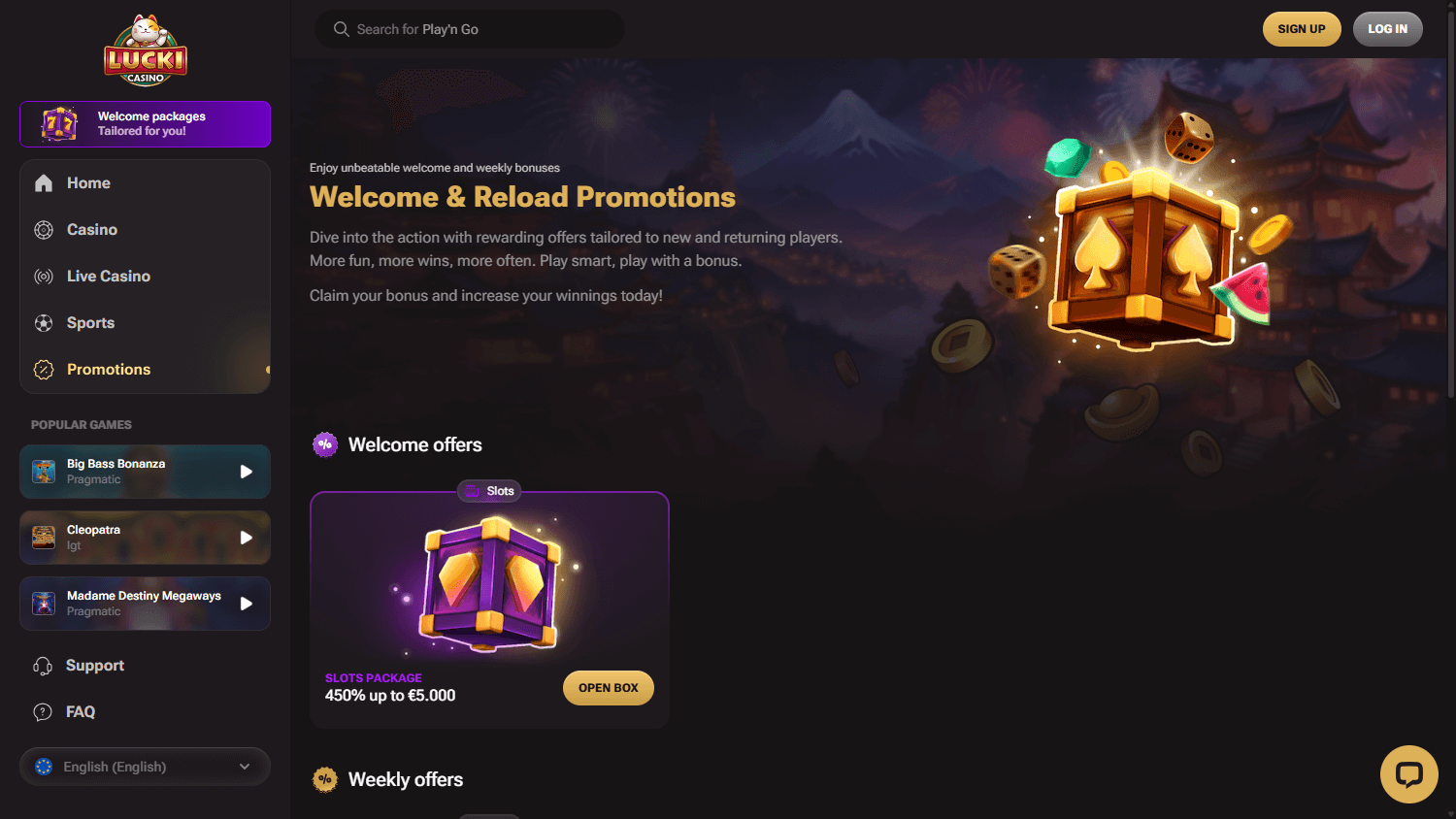 Casino Lucki Online Sports Betting — Review for UK Players