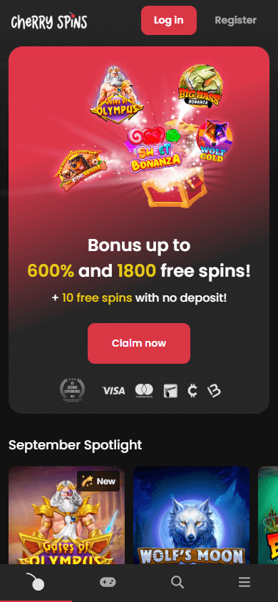 Cherry_Spins_Casino_homepage_mobile