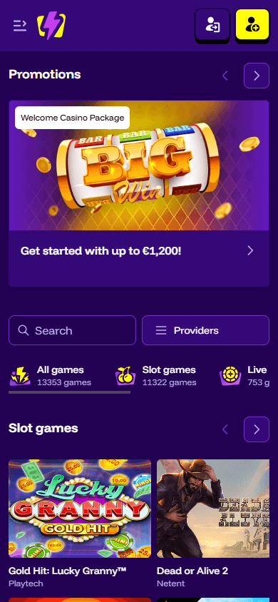 livebet_casino_homepage_mobile