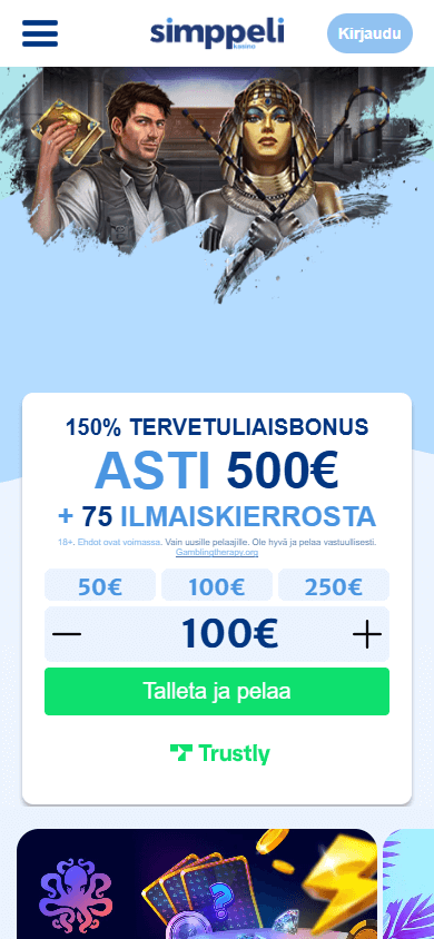 simppeli_casino_homepage_mobile