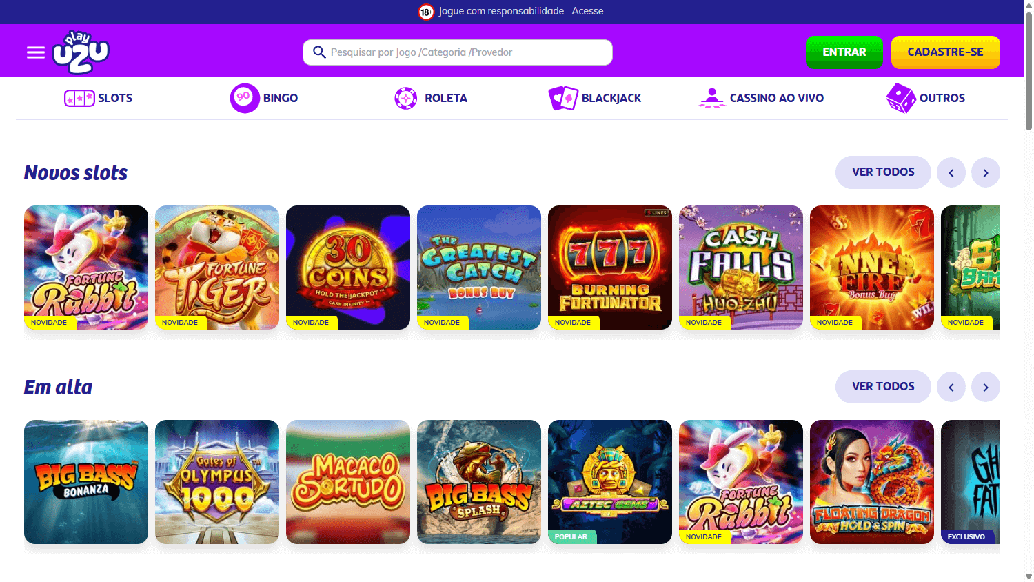 playuzu_casino_br_game_gallery_desktop