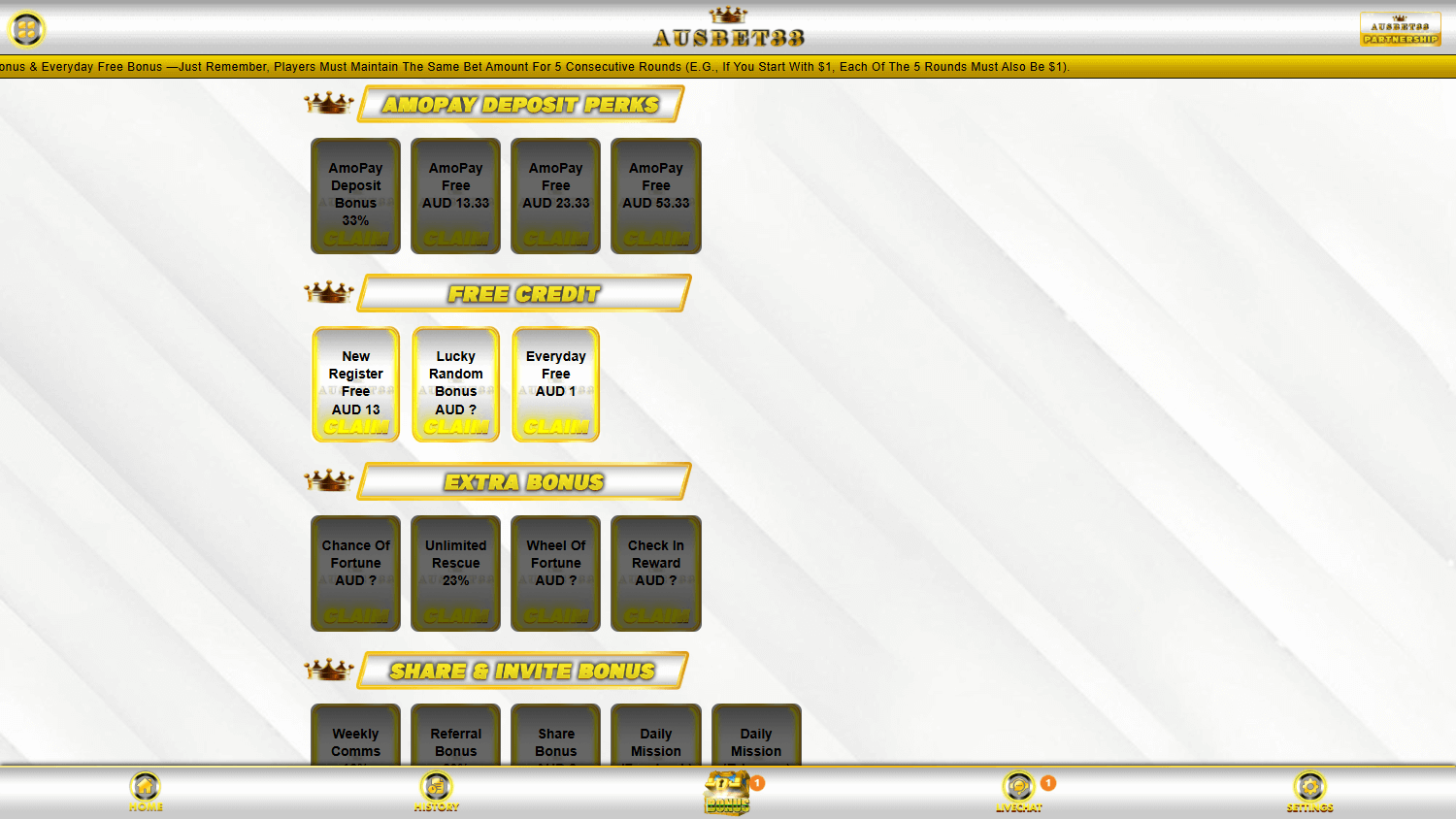 ausbet33_casino_promotions_desktop