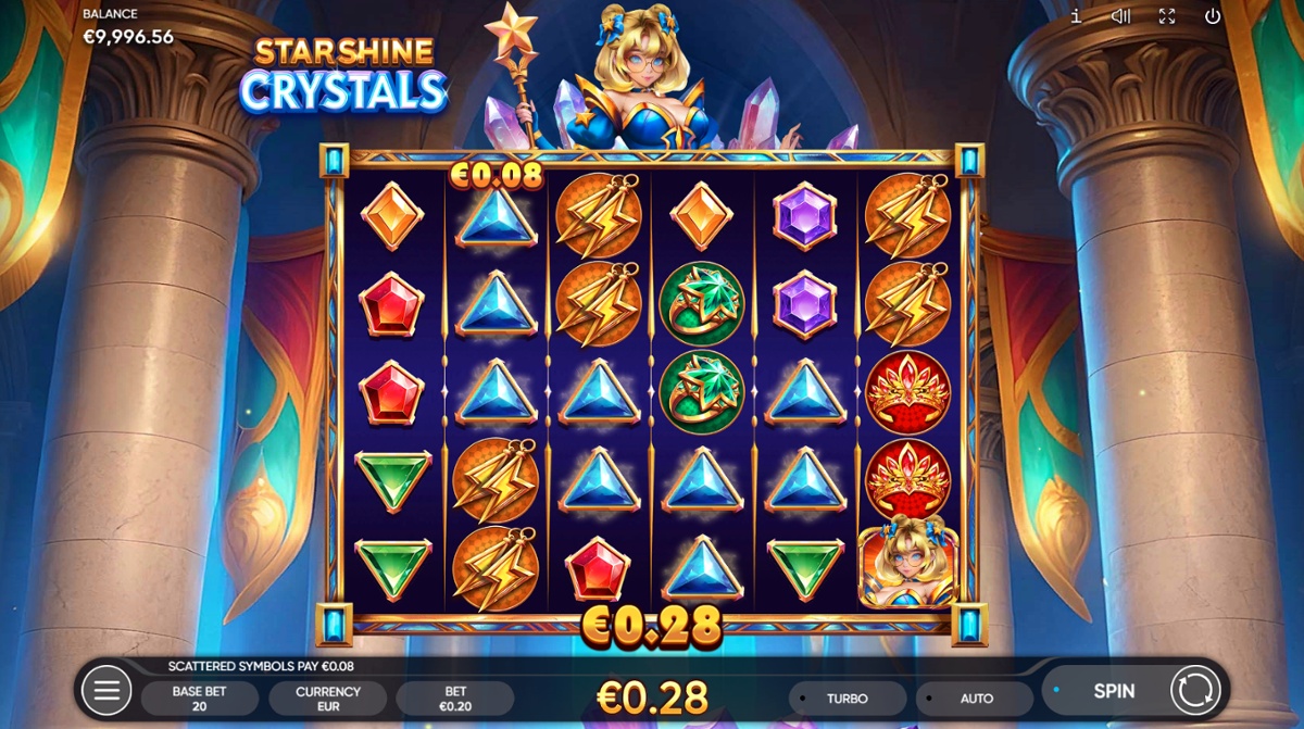 Starshine Crystals slot win