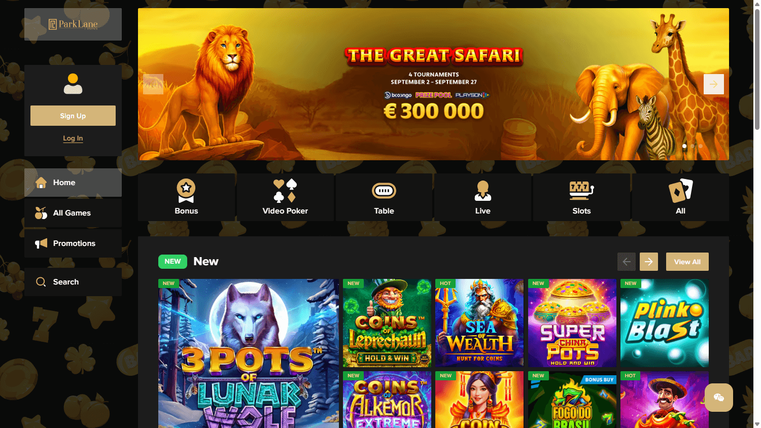 ParkLane_Casino_homepage_desktop