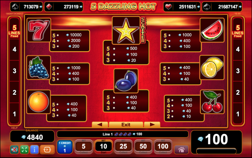 5 dazzling hot slots