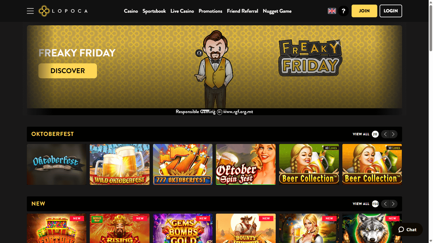 Lopoca_Casino_homepage_desktop