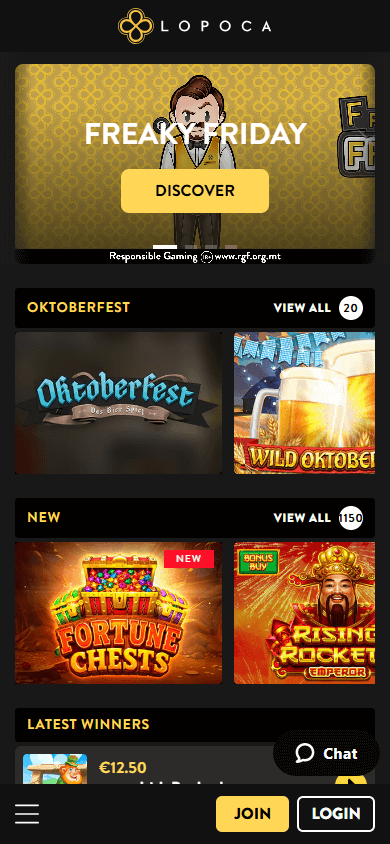 Lopoca_Casino_homepage_mobile