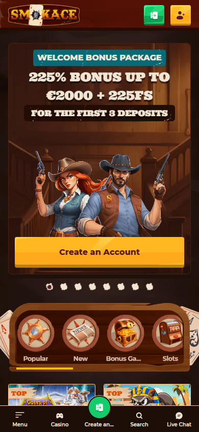 smokace_casino_homepage_mobile