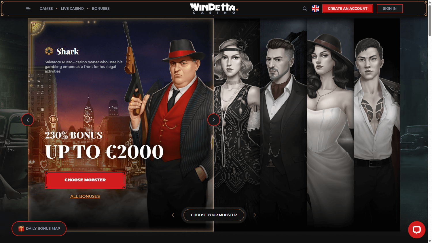 windetta_casino_homepage_desktop