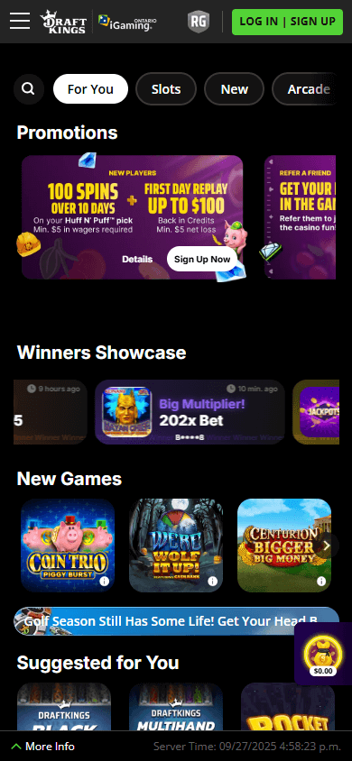 DraftKings_Casino_Ontario_homepage_mobile