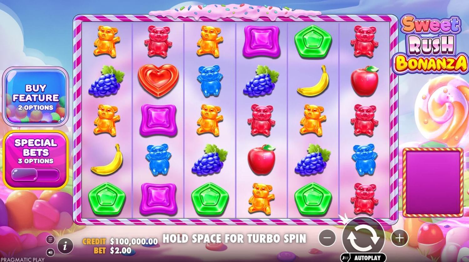 sweet rush bonanza strategy