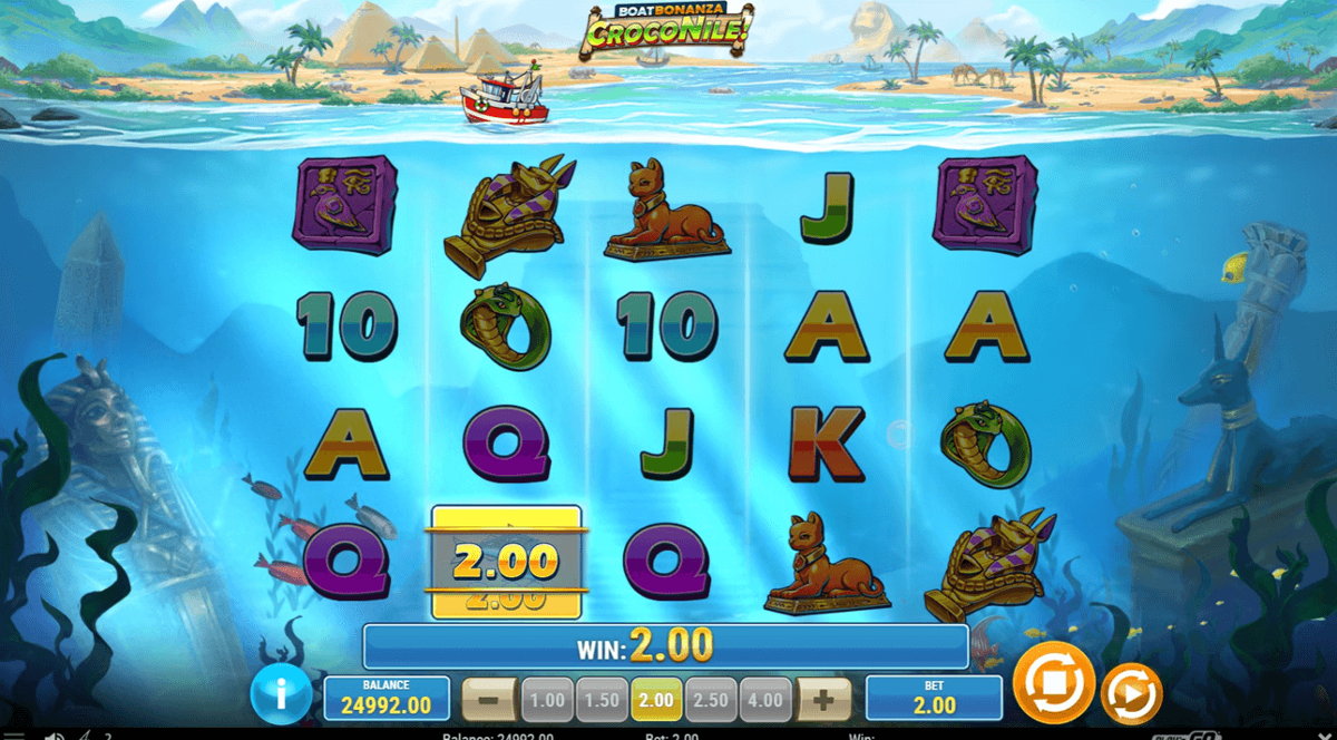 Boat Bonanza CrocoNile win