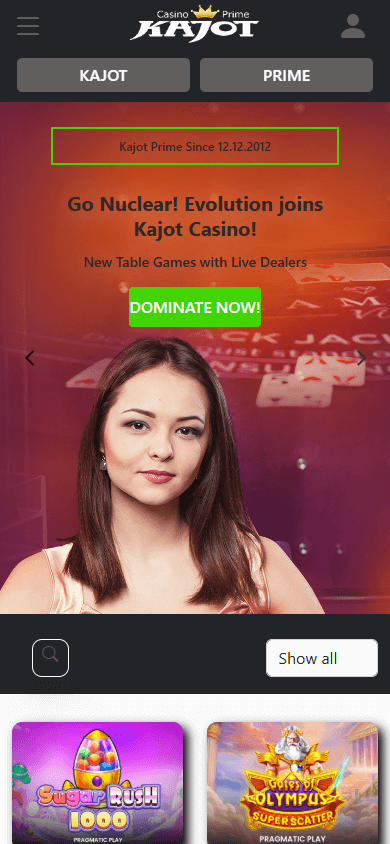 kajot-casino login