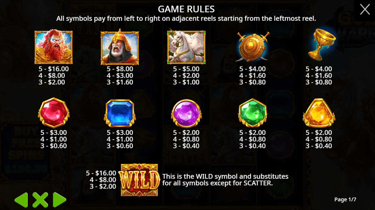 Gods vs Warriors Demo ▷ Play Free Slot Game