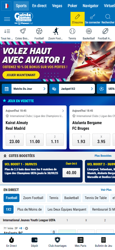 guinee_games_casino_homepage_mobile