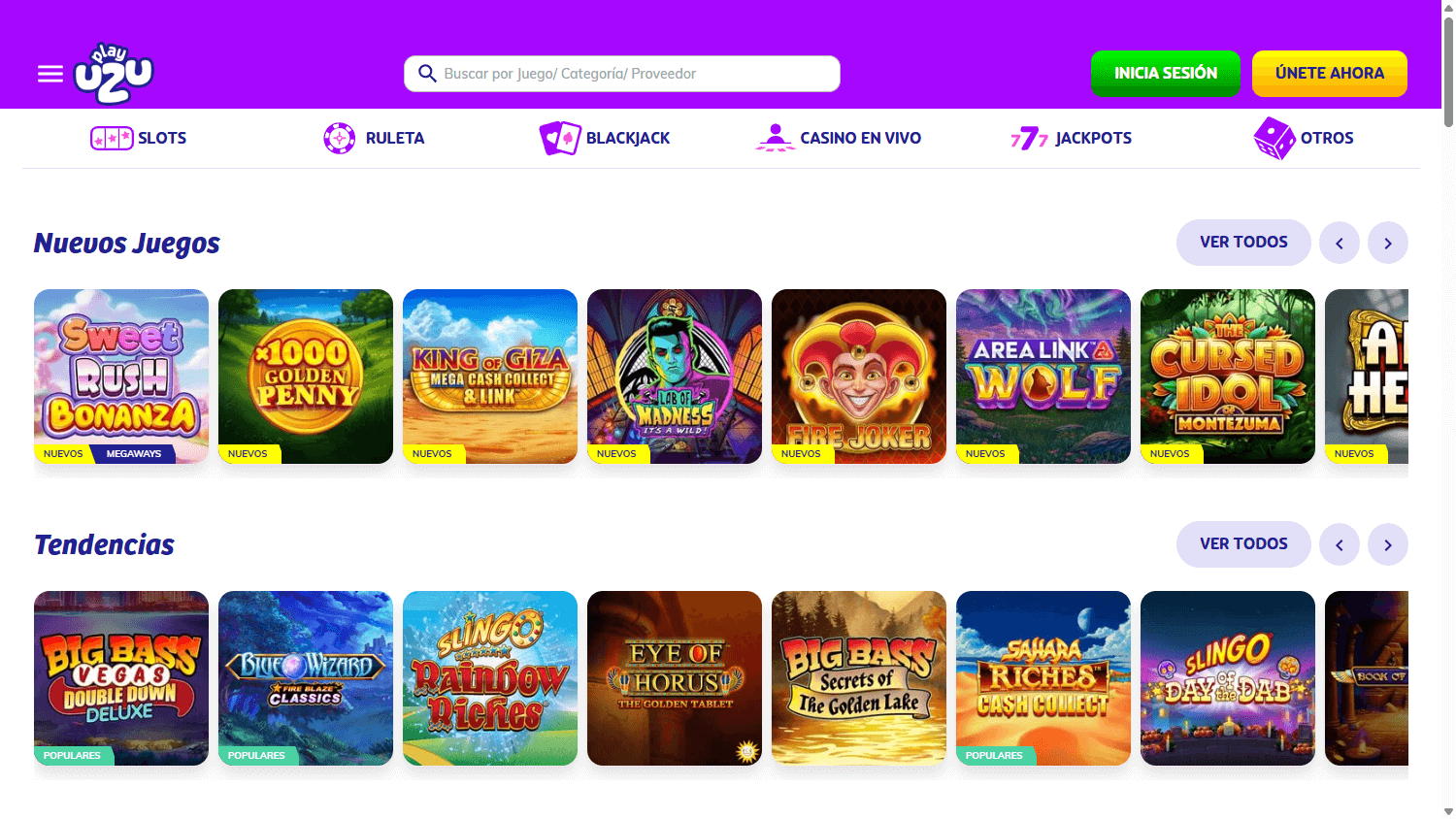 playuzu_casino_game_gallery_desktop