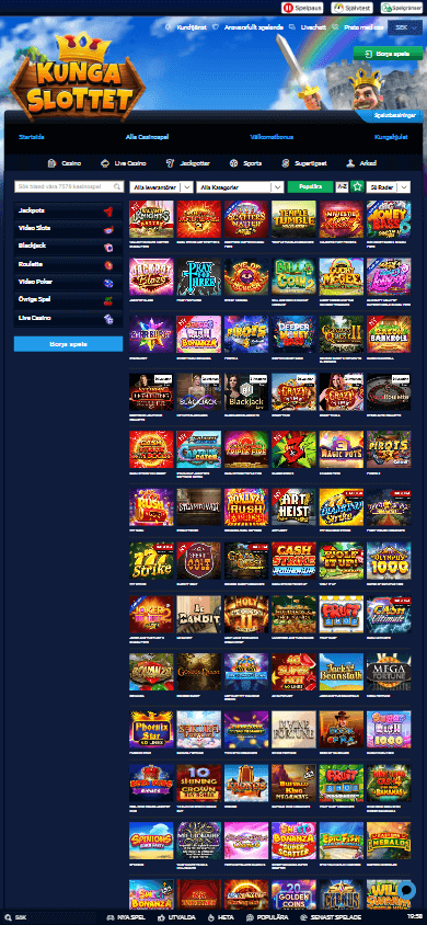 KungaSlottet_Casino_game_gallery_mobile