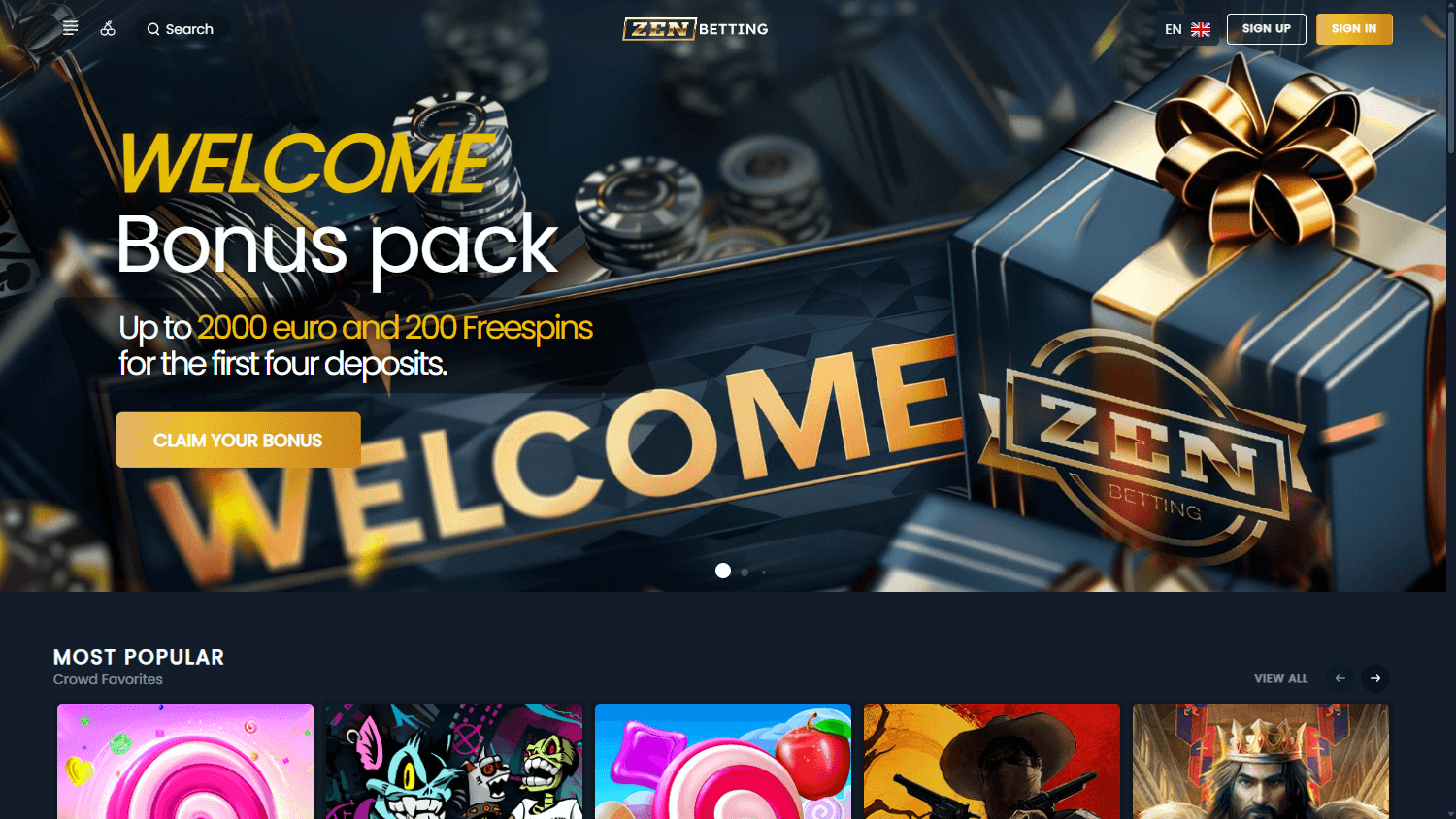 zenbetting_casino_homepage_desktop