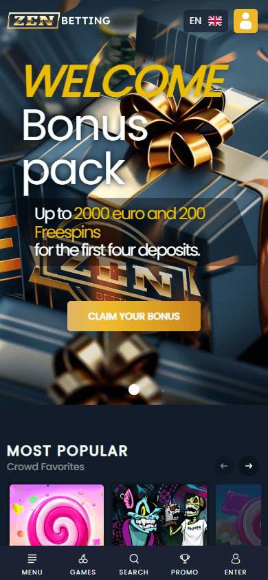 zenbetting_casino_homepage_mobile