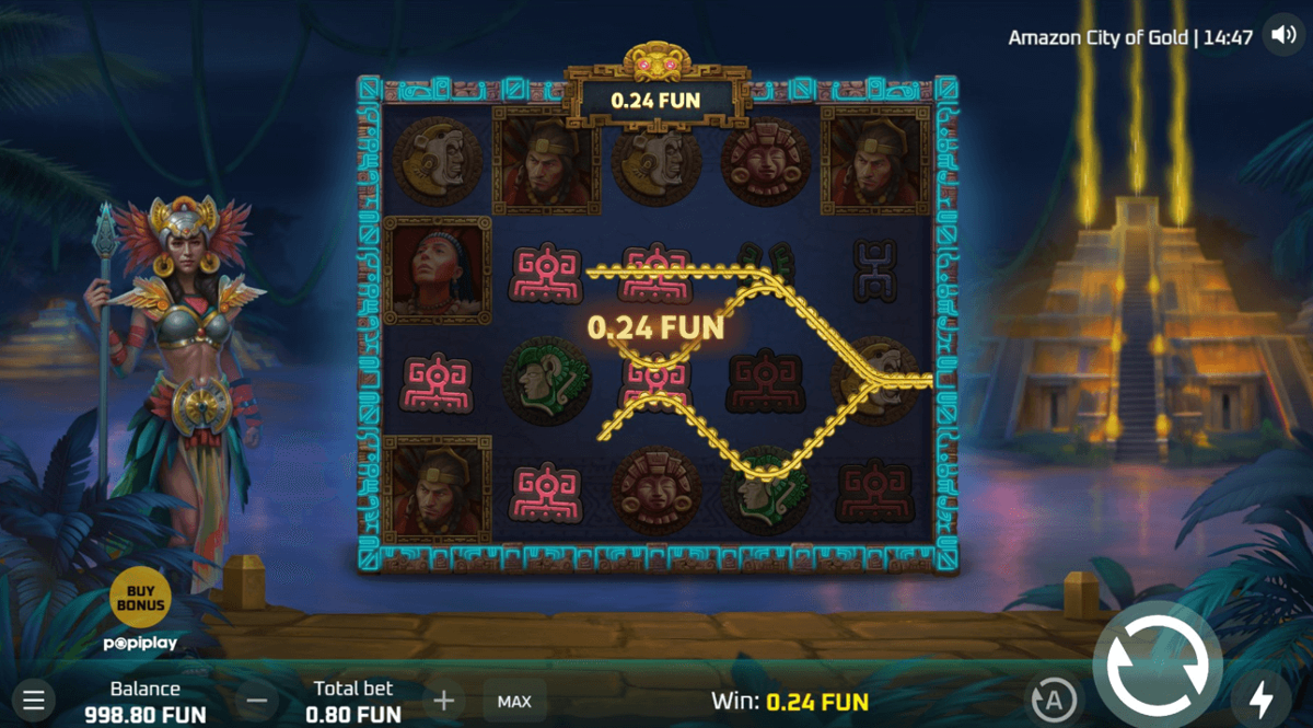 Amazon City Of Gold win