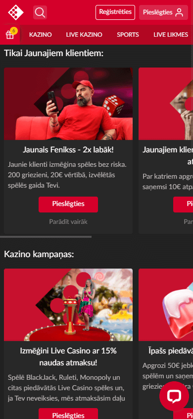 Fenikss online casino
