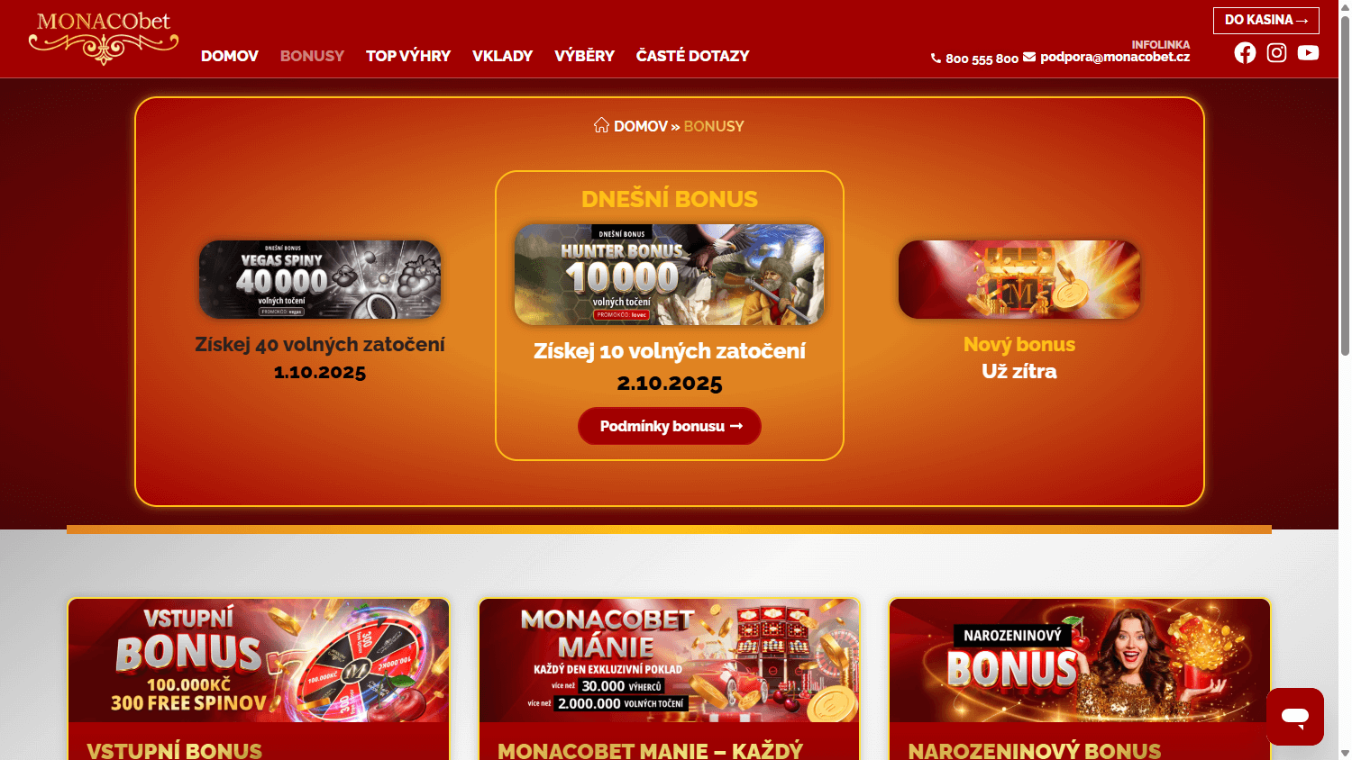 MONACObet Recenze 2026 Co kaj Experti A Hr i MONACObet Recenze 2026 Co kaj Experti A Hr i