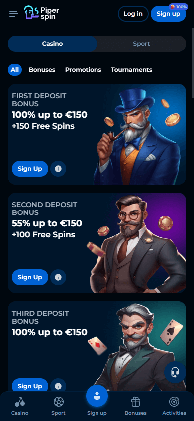 speel PiperSpin Casino verjaardagsbonus promotiebanner