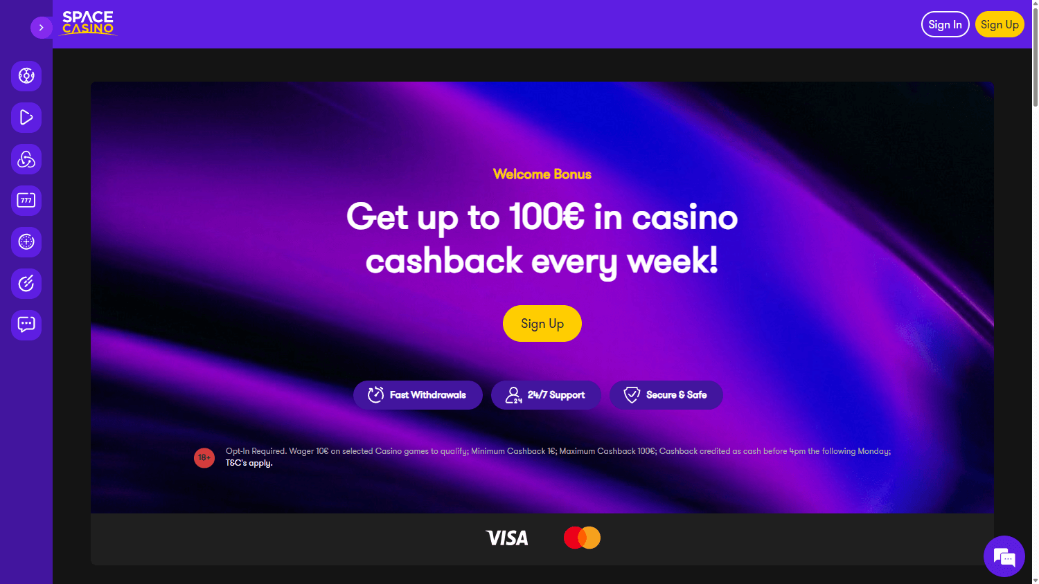 Space_Casino_homepage_desktop