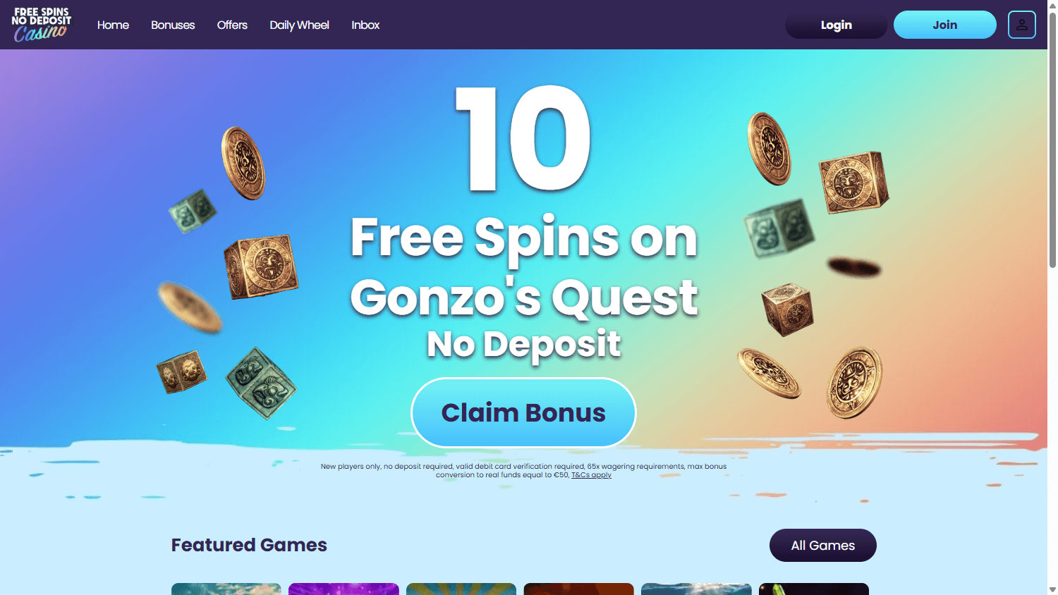 free_spins_no_deposit_casino_ie_homepage_desktop