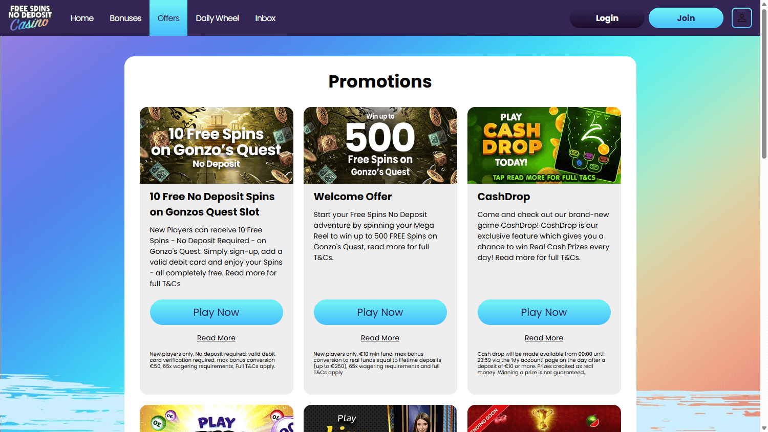 free_spins_no_deposit_casino_ie_promotions_desktop