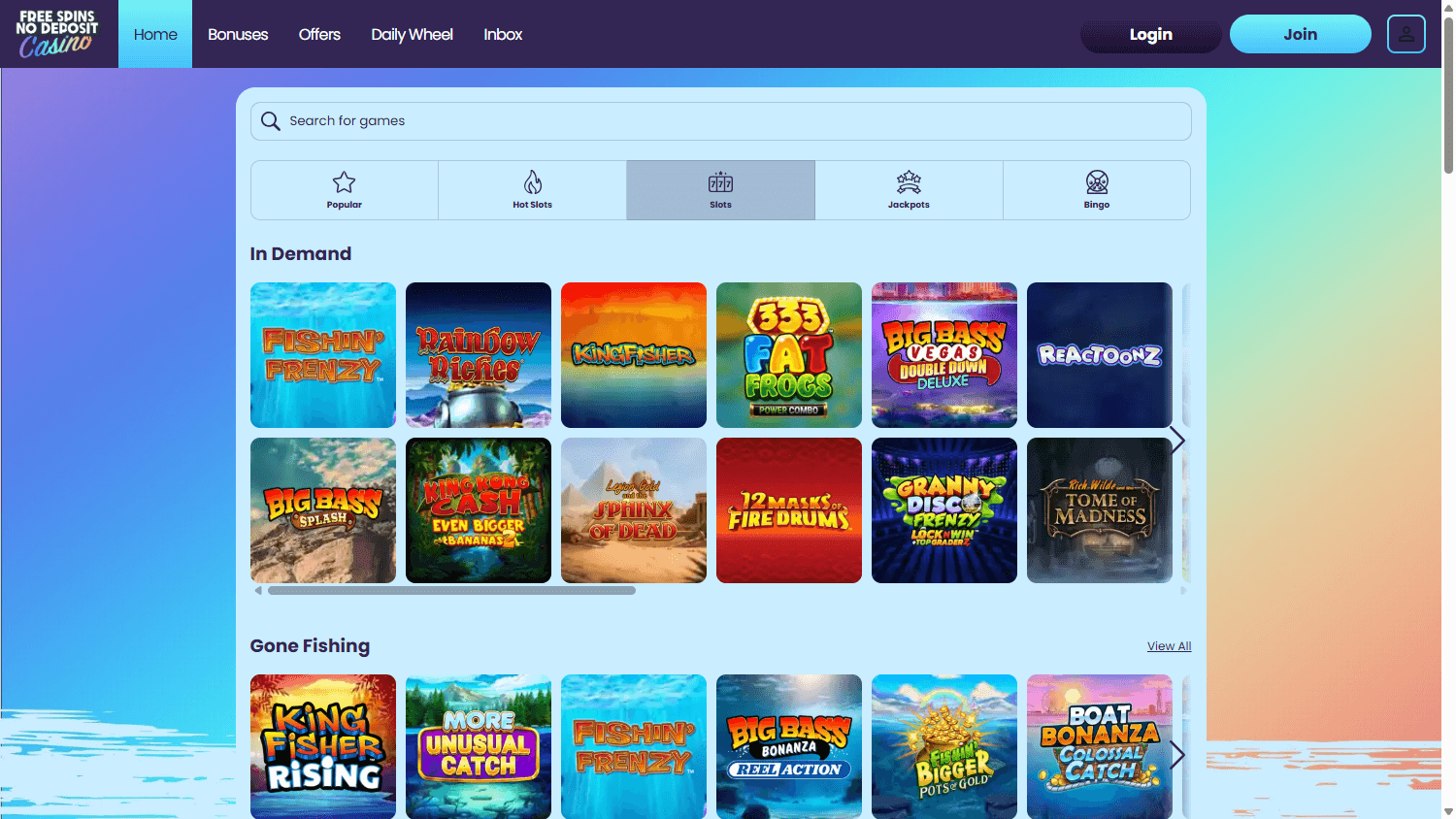 spinline casino login