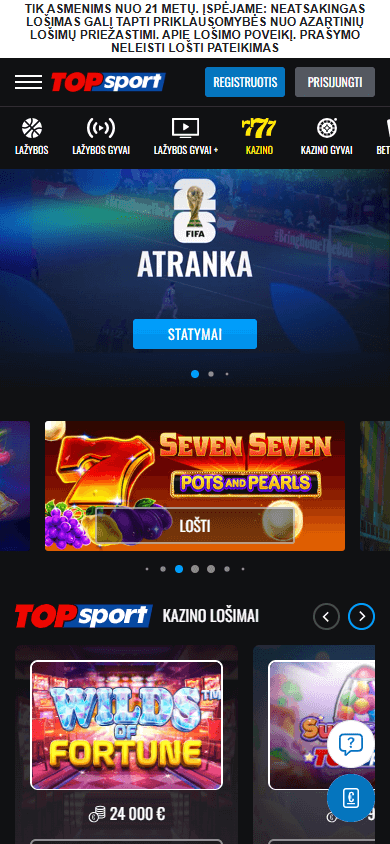 TOPsport_Casino_homepage_mobile