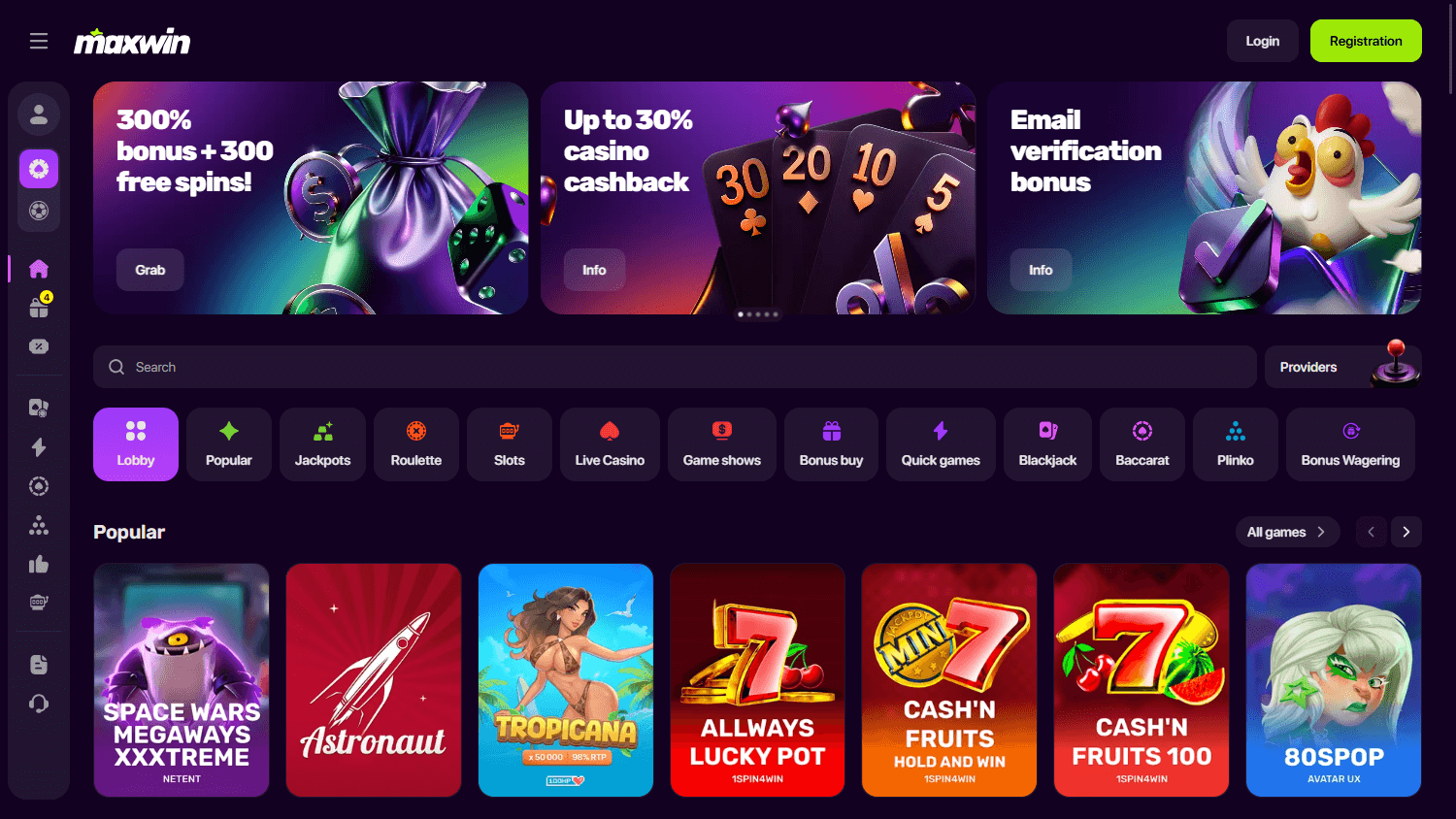 Maxwin slots