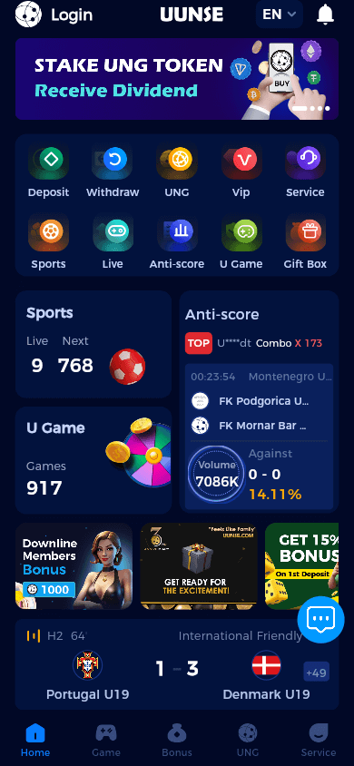 uunse_casino_homepage_mobile