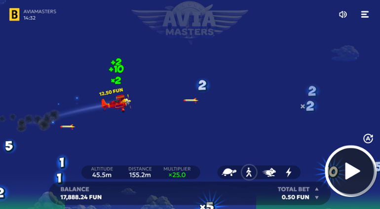 Aviamasters multiplier