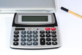 calculator-and-pen