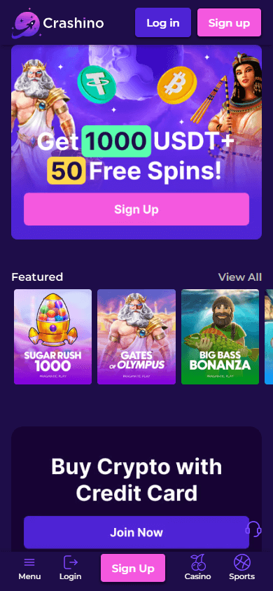crashino_casino_homepage_mobile