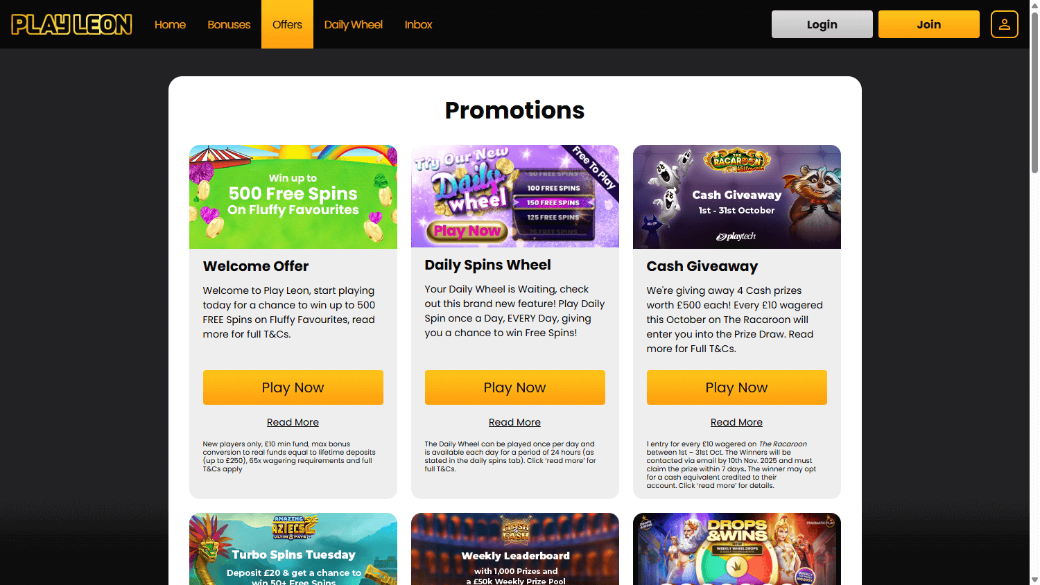 Leon casino free spins