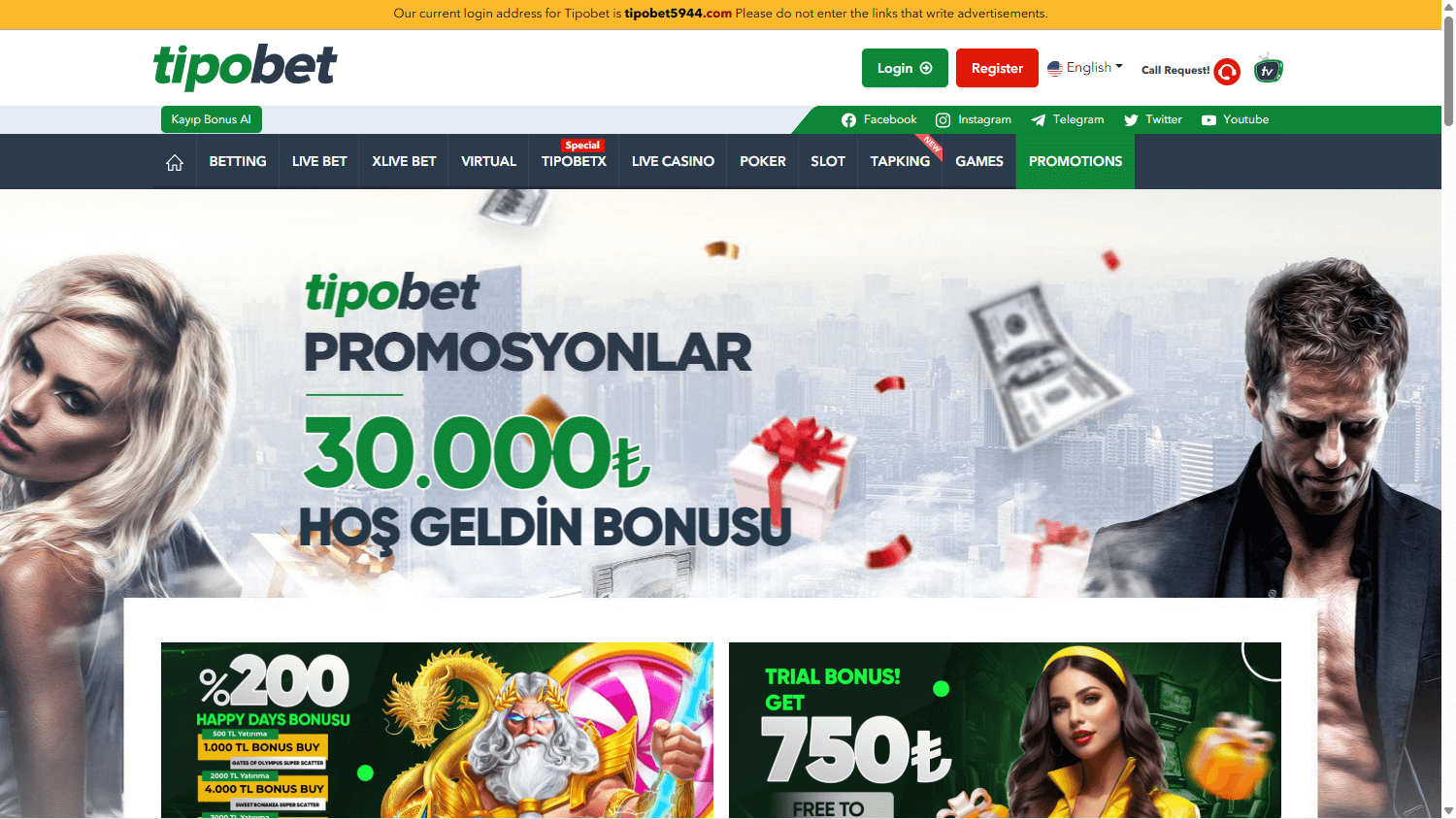tipobet365_casino_promotions_desktop