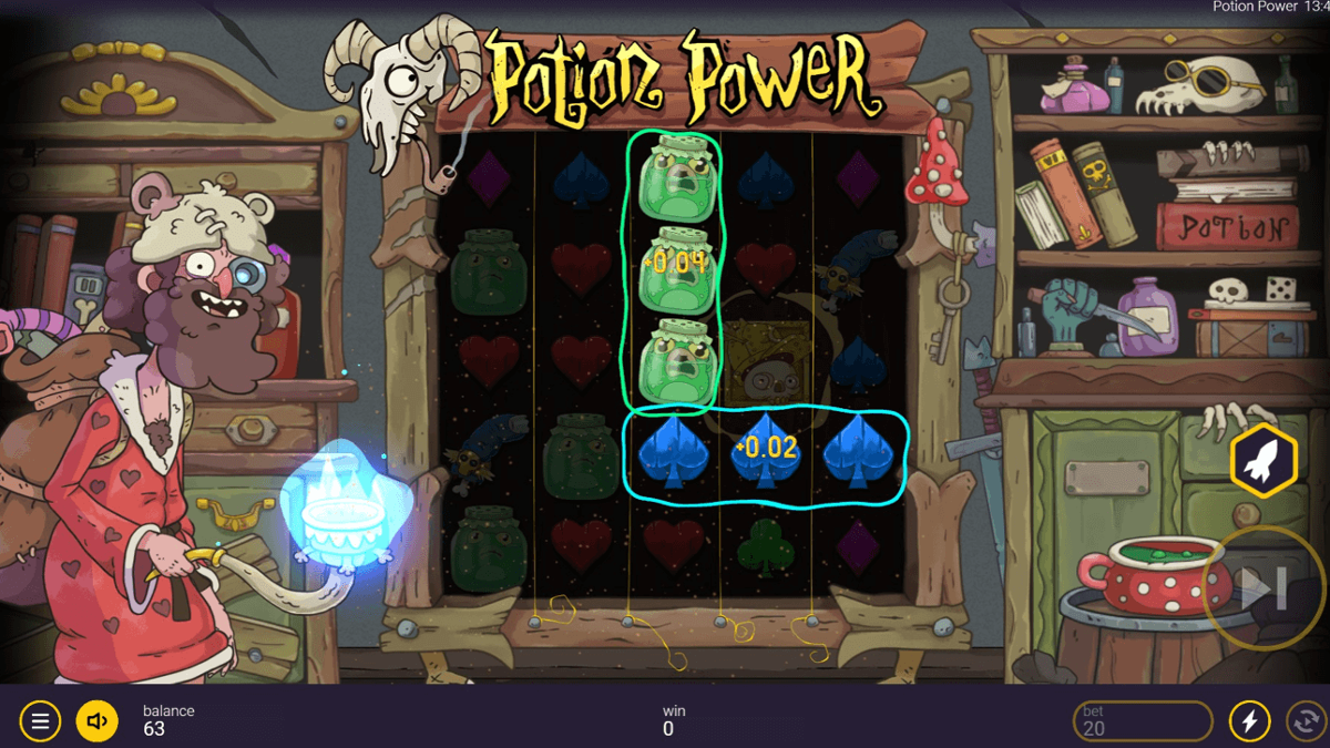Potion Power win