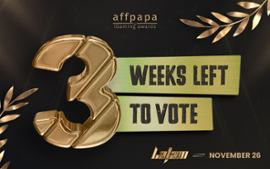 3 weeks left to vote AffPapa