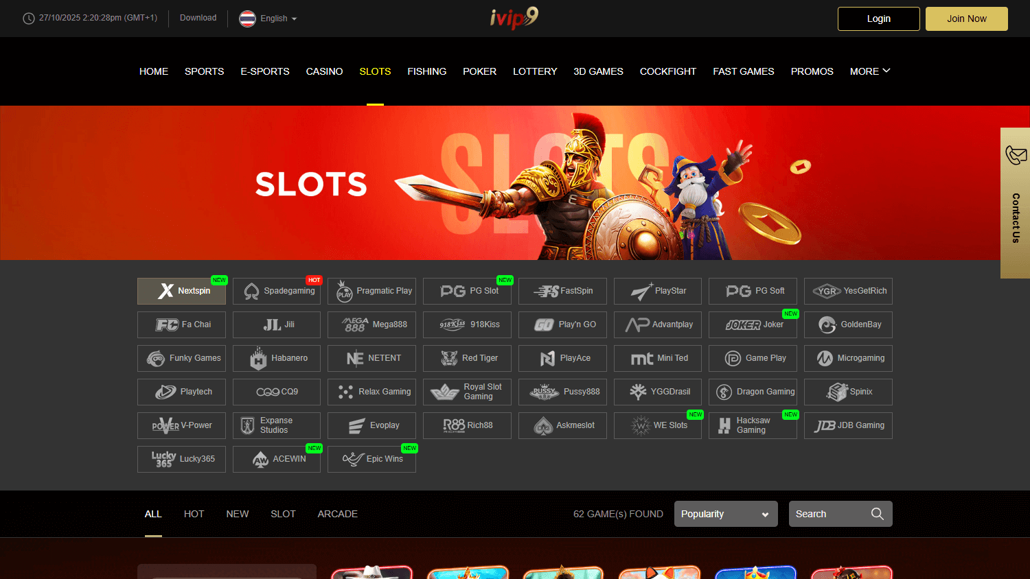 iVIP9_Casino_game_gallery_desktop