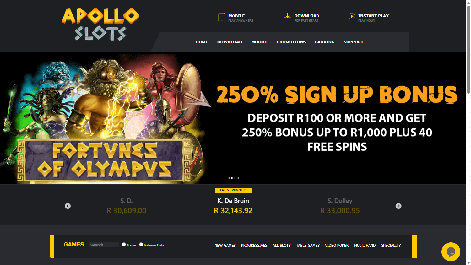 Apollo_Slots_Casino_homepage_desktop