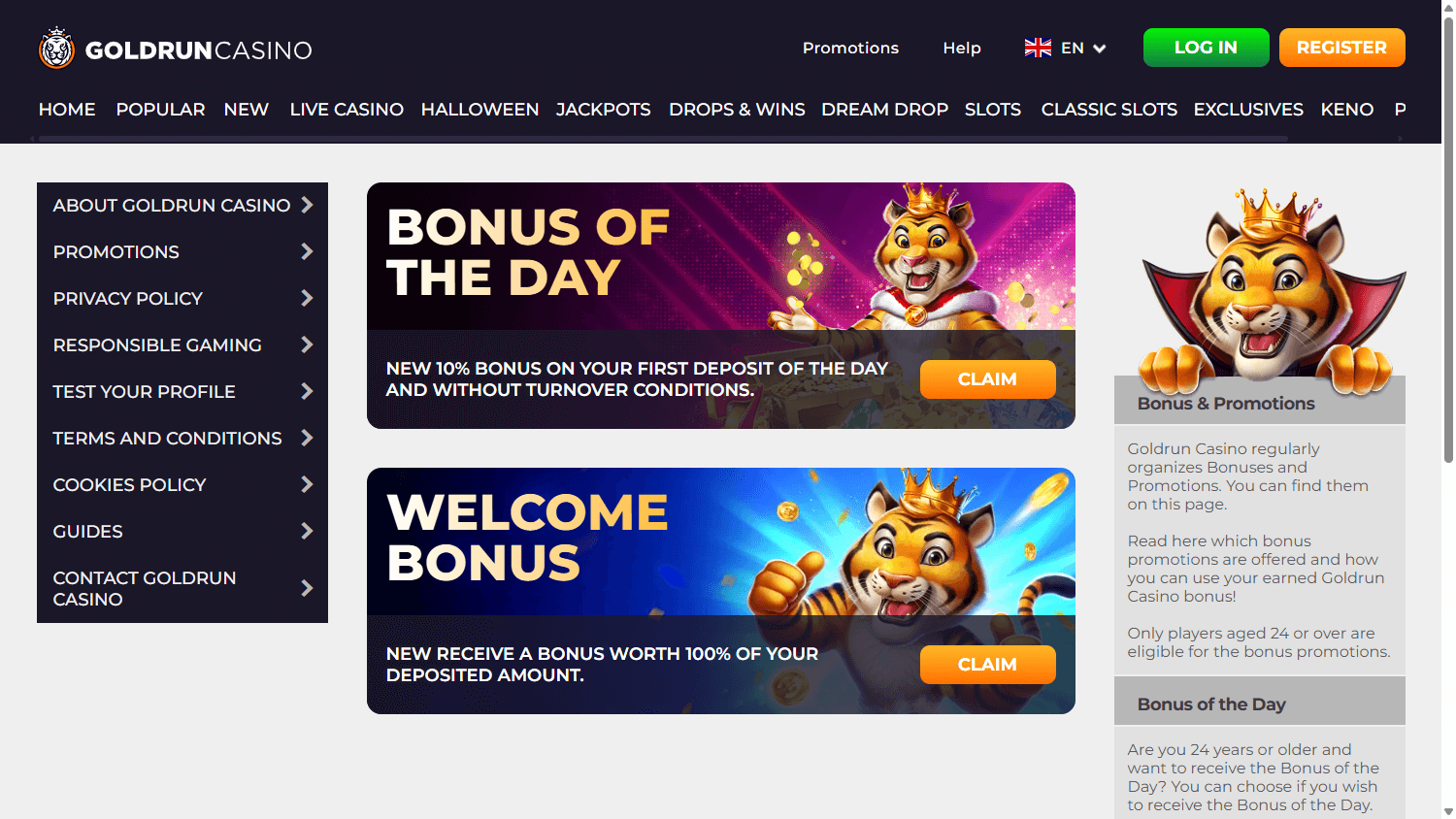 certifié GoldRun Casino casino en France
