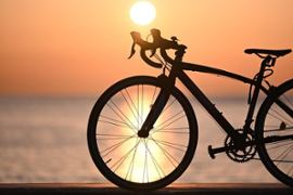 bicycle-and-sunset