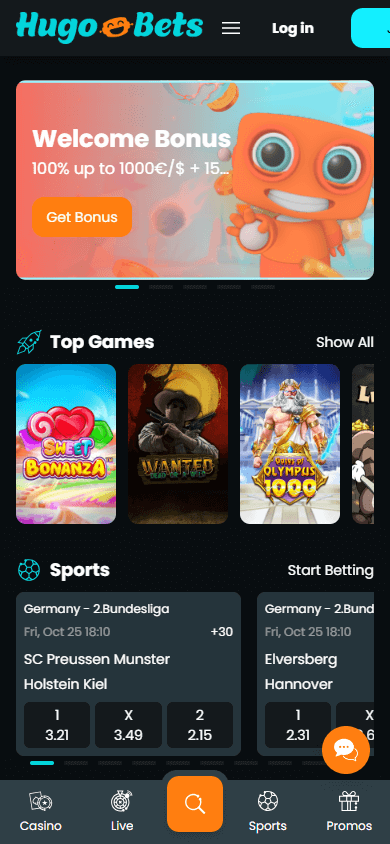 Hugo bet casino