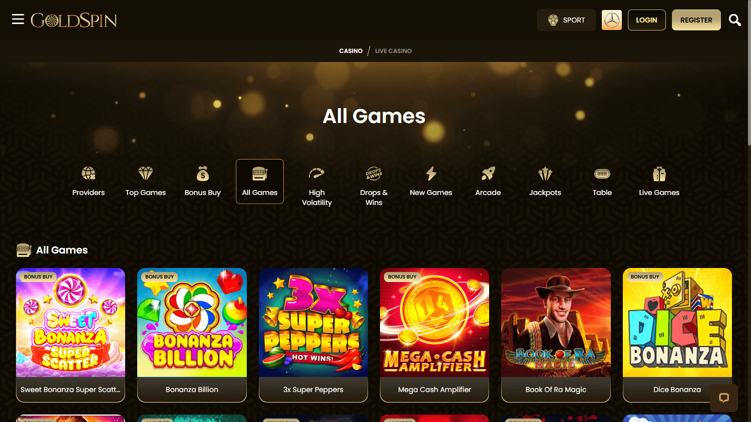 Gold Spin casino: recenzja dla graczy z Polski