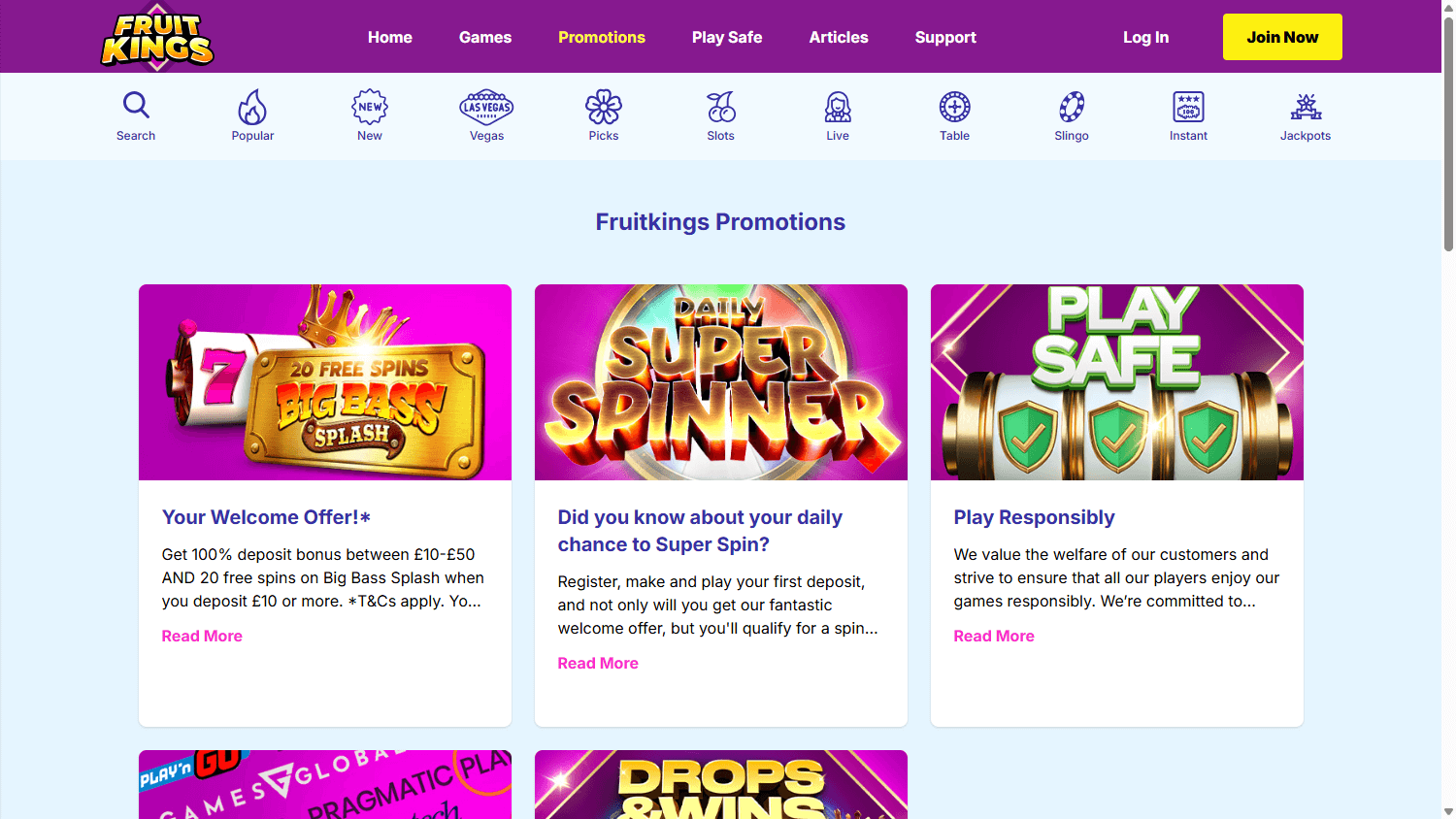 fruitkings_casino_promotions_desktop