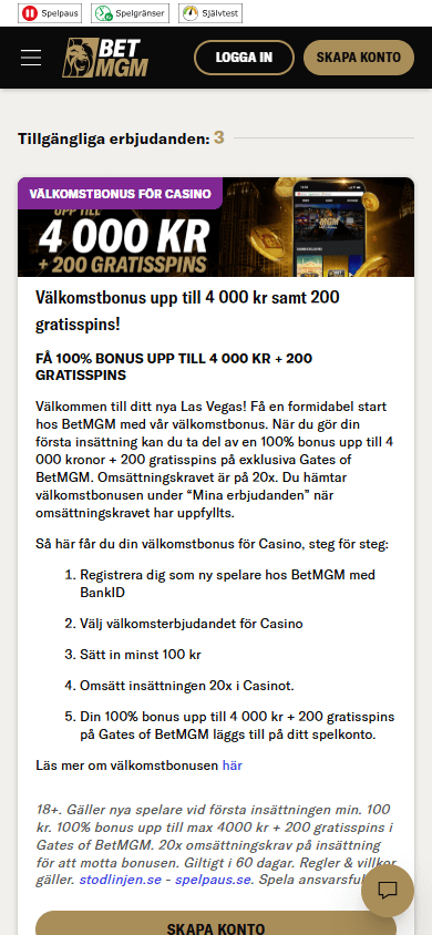 BetMGM_Casino_SE_promotions_mobile
