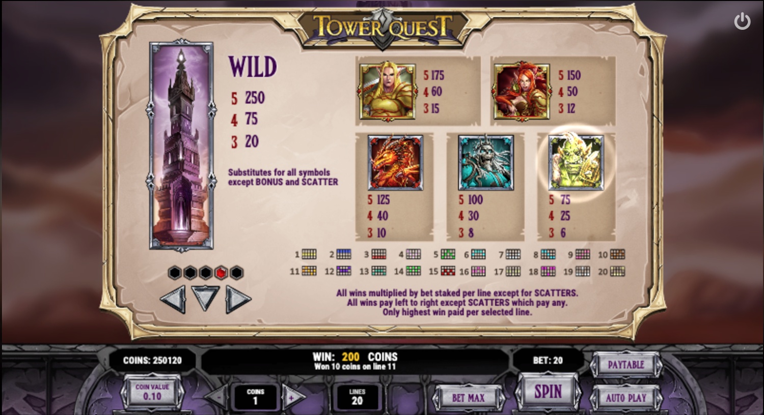 Tower Quest Free Play In Demo Mode And Game Review Tower Quest Free Play In Demo Mode And Game Review